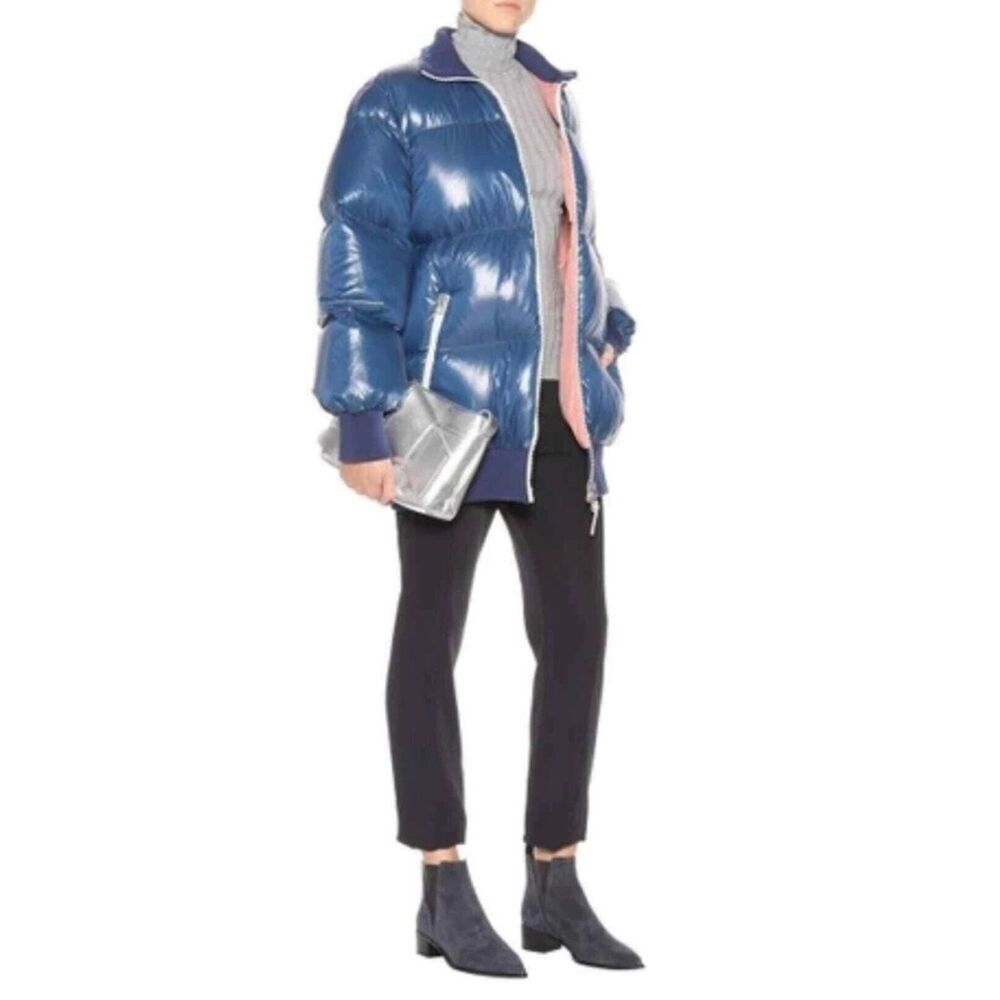 Acne Studios Ripstop Padded Jacket Blue Sz 34